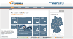 Desktop Screenshot of entsorgung.de